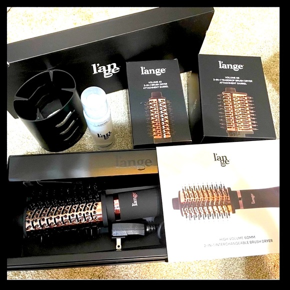 L'ange Hair Volumizing Brush 5 Piece Set NWT - Picture 7 of 7